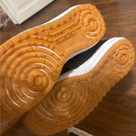 Lunar Force 1 Flyknit Workboot 'Black White' Mens 8 - Picture 5 of 5